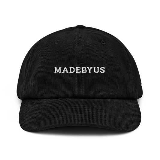 MADEBYUS corduroy hat