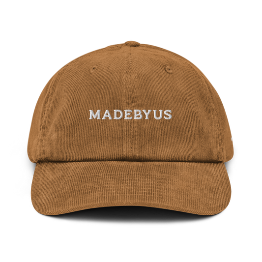 MADEBYUS corduroy hat